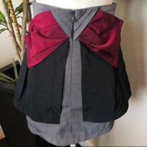 🎪Twelve by Twelve High Waist Peplum Retro Mini Skirt XS 🎭